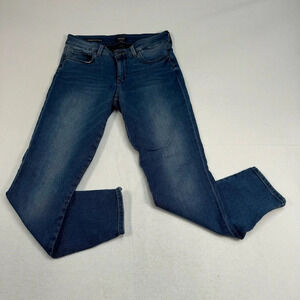 NYDJ Dylan Skinny Ankle Jeans Womens Size 6 Medium Blue Mid Rise